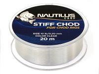 Поводковый материал Stiff Chod 20м 20lb clear Nautilus