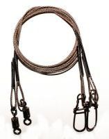 Поводок 7*7 50 см, 40 кг. Metsui