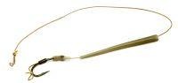 Поводок Carpe Diem Trickster Heavy 25lb 20см №6 brown wide gape talon tip