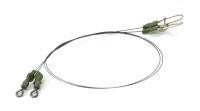 Поводок титановый ICE-1215 15см 12lb 5,4кг nice snap Agat