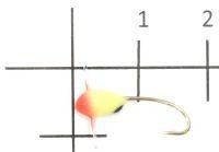 Полимер мормышка Красная шапочка глаз 12FS ОООandquot;Северные мастерскиеandquot;