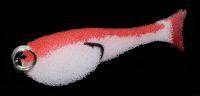 Поролоновая рыбка "Контакт"(двойник) 6см, бело-красный ОООandquot;Контактandquot;