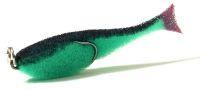 Поролоновая рыбка "Контакт"(двойник) 7см, зелено-черный ОООandquot;Контактandquot;