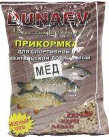 Прикормка Dunaev 0.9кг Карп Мед в гранулах