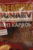 Прикормка Dunaev Premium 1кг Карп-Карась Сладкая кукуруза