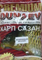 Прикормка Dunaev Premium 1кг Карп-Сазан Жареный арахис