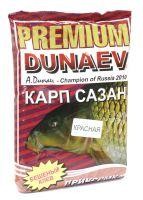 Прикормка Dunaev Premium 1кг Карп-Сазан Мед красная