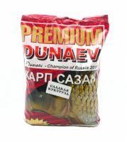 Прикормка Dunaev Premium 1кг Карп-Сазан Сладкая кукуруза
