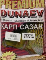 Прикормка Dunaev Premium 1кг Карп-Сазан Тутти-Фрутти