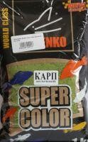 Прикормка Super Color Карп зеленый 1кг. Миненко