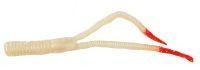 Приманка Boogle Tail 4" prl wht red tip 4113 Pradco Yum