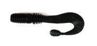 Приманка Counter Grub heavy core jam 3" solid black уп. 8шт Megabass
