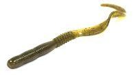Приманка Curly Curly 4" 002 Green Pumpkin Reins