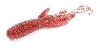 Приманка Dum Dum Hog 4" salt clear red flake Jackall