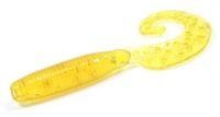 Приманка FAT G-Tail Grub 2" 430 Motor Oil Gold FLK Reins