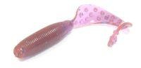 Приманка FAT G-Tail Grub 2" 606 Pink LOX Reins