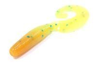 Приманка FAT G-Tail Grub 3" 308 Marble Chart Orange Reins