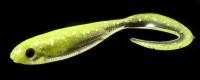 Приманка Flash J Grub 4.5" SW 123 glow chart/silver Fish Arrow