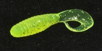 Приманка Flutter Tail Grub 35 chartreuse Allvega