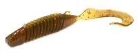 Приманка Grubin Shad 4" Green Pumkin Red Gold Daiwa