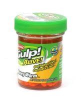 Приманка Gulp Alive Honey Worms fluo orange Berkley