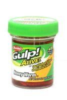Приманка Gulp Alive Honey Worms red Berkley