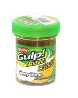 Приманка Gulp Alive Honey Worms white Berkley
