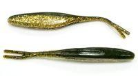 Приманка Jerk Minnow Single Tail 5-12 Watermelon Gold Flake Big Bite Baits