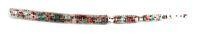 Приманка Mebaru Bushi Long 3" clear/red green flake Jackall