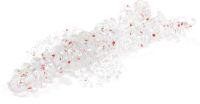 Приманка Mosya 3" UV Hologram clear/red S351 Bait Breath