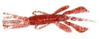 Приманка Pine Shrimp 3.5" salt clear red flake Jackall