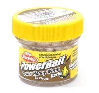Приманка Powerbait Honey Worms 25 garlic white Berkley