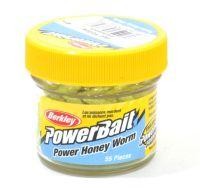 Приманка Powerbait Honey Worms 25 hot yellow Berkley