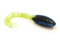 Приманка Ring Triple Tip Grub 2-13 Black Blue Chart Shine Big Bite Baits
