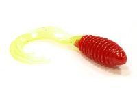Приманка Ring Triple Tip Grub 2-18 Red Chart Shine Big Bite Baits
