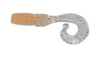 Приманка Rocky Fry Curly Tail 1.5" peach glow core Megabass