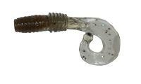 Приманка Rocky Fry Curly Tail 1.5" smoke silver glitter Megabass