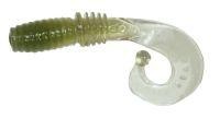 Приманка Rocky Fry Curly Tail 1.5" water melon clear Megabass