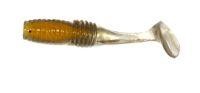 Приманка Rocky Fry Vib-Tail 1.5" smoke caramel core Megabass