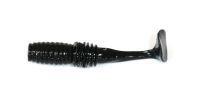 Приманка Rocky Fry Vib-Tail 2" solid black Megabass