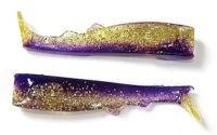 Приманка Tails of Optimum 3" HT01 Indigo Gold Lucky Craft
