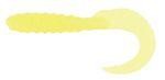 Приманка Walleye Grub 3" chartreuse pearl 3104 Pradco Yum