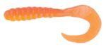 Приманка Walleye Grub 3" hot peach 3108 Pradco Yum