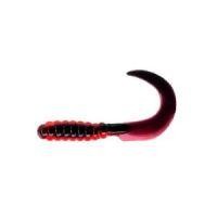 Приманка Walleye Grub 4" red bloodline 453 Pradco Yum