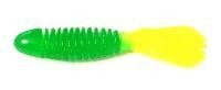 Приманка Wooly Beavertail 2" lemon lime 2302 Pradco Yum