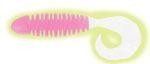 Приманка Wooly Curltail 1.5" hot pink white tail Pradco Yum
