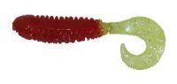 Приманка Wooly Curltail 1.5" red chart tail 32 Pradco Yum