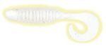 Приманка Wooly Curltail 1.5" white silver flake 26 Pradco Yum