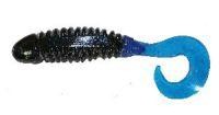 Приманка Wooly Curltail 2" black blue 12 Pradco Yum