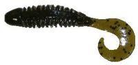 Приманка Wooly Curltail 2" green pumpkin 08 Pradco Yum
